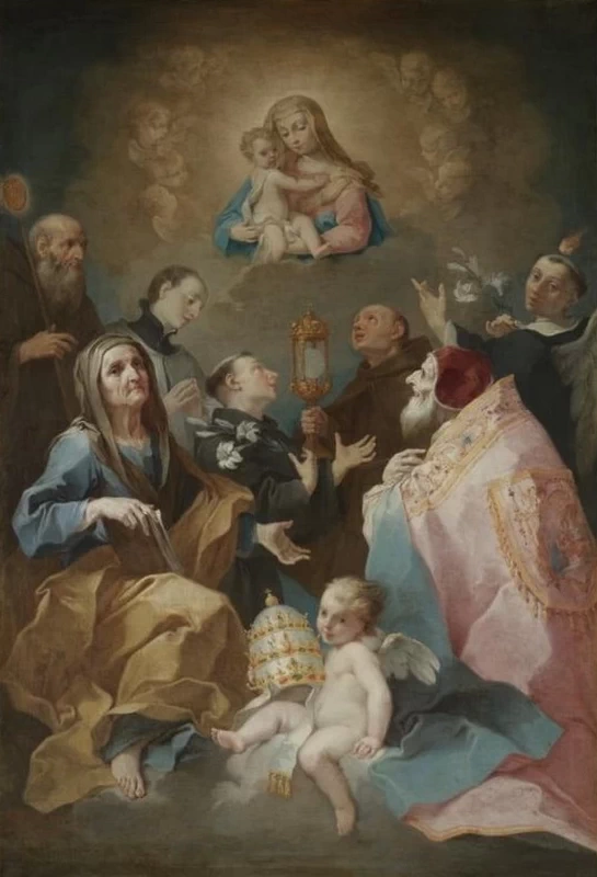 Madonna col Bambino e santi